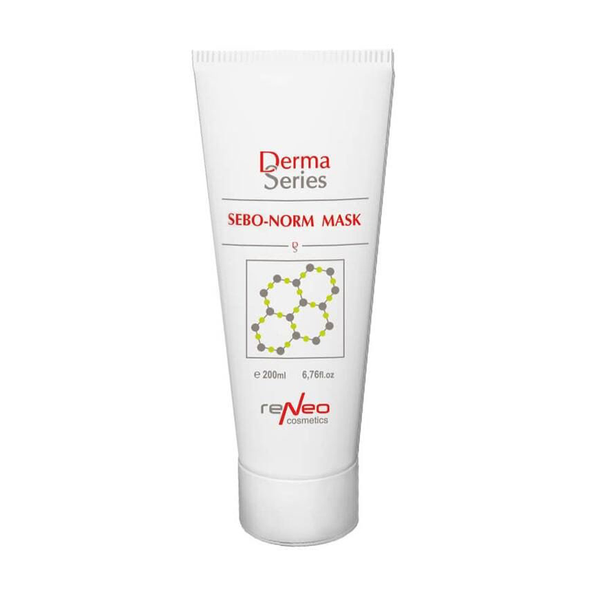 Себорегулювальна маска для обличчя Derma Series Sebo-Norm Mask з заспокійливим ефектом, 200 мл