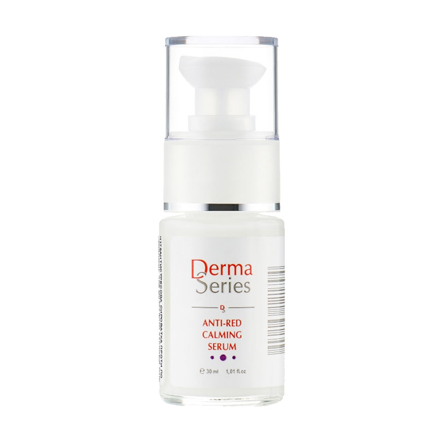 Заспокійлива сироватка для обличчя Derma Series Anti-Red Calming Serum від почервонінь, 30 мл